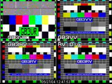 Quad Image of all repeaters